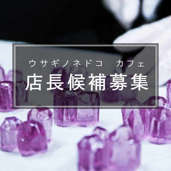 ウサギノネドコ カフェスタッフ募集