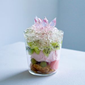 「桜の水晶パフェ」提供のお知らせ